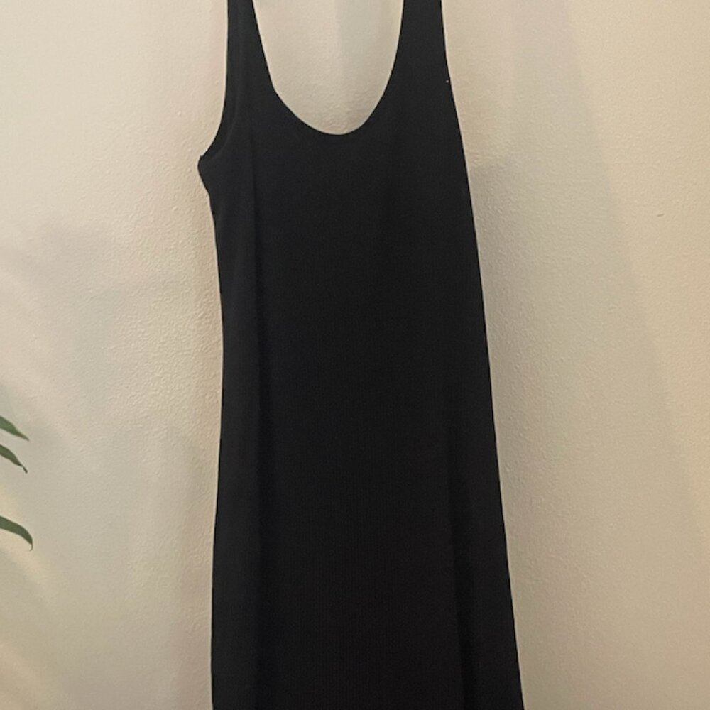 Black Z Supply Long Knit Dress